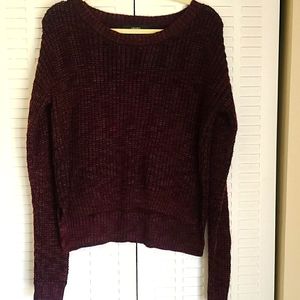 Crop sweater